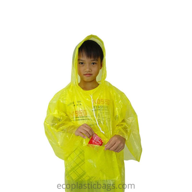 Bioplastic Kids Poncho