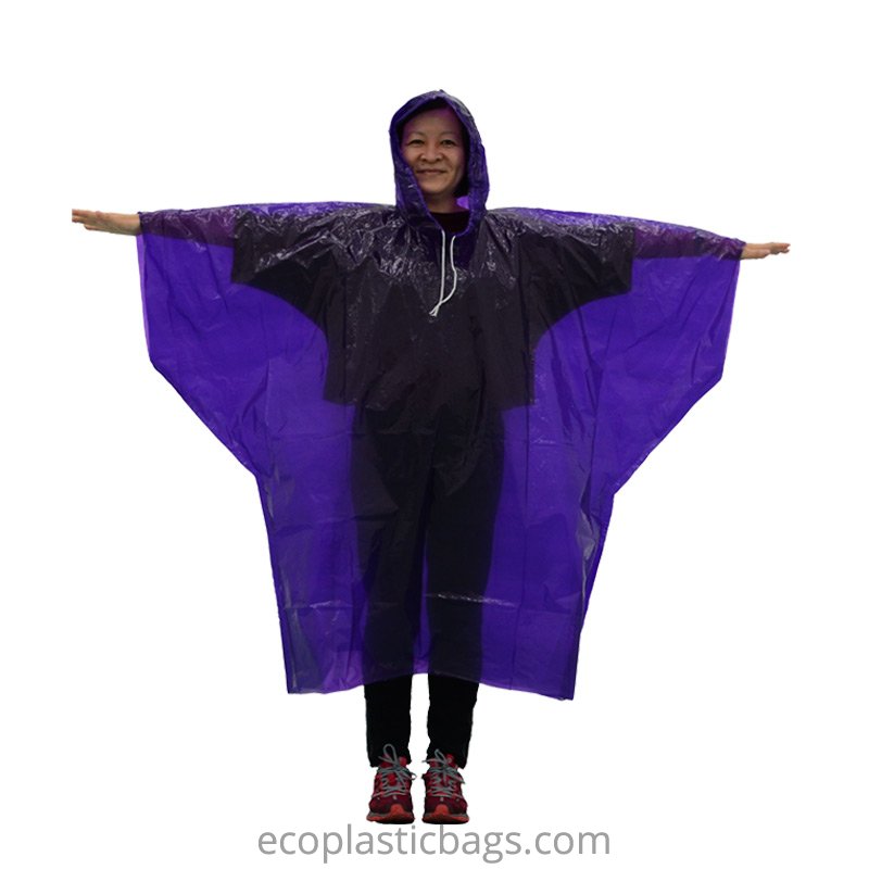 Bioplastic Rain Poncho